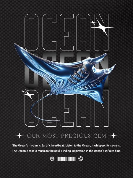Ocean Manta Precious Treasure