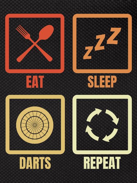 Eat Sleep Darts Repeat