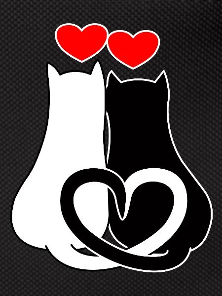 with hearts