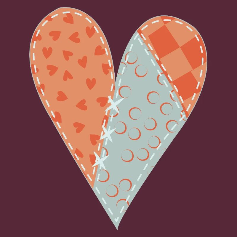 Coeur Patchwork No12