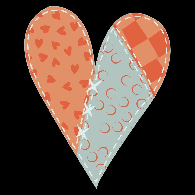 Coeur Patchwork No12