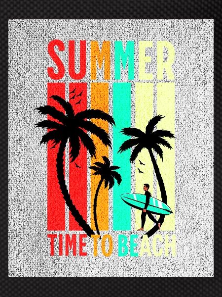Summer Beach Stripes Surf