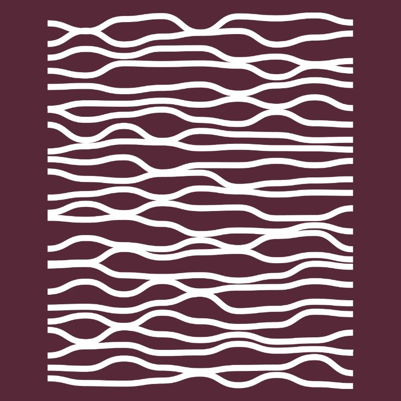 Zebra Wave Stripe Pattern