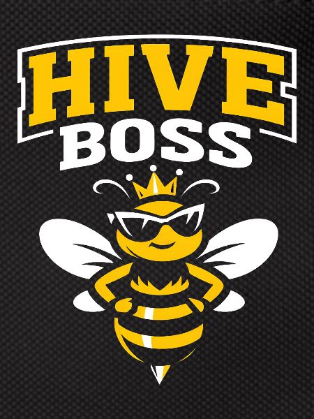 Funny Bee Beekeeper King