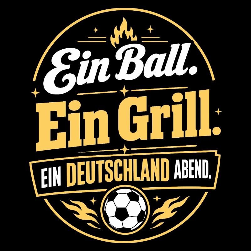 Ein Ball. Ein Grill. Ein Deutschland Abend