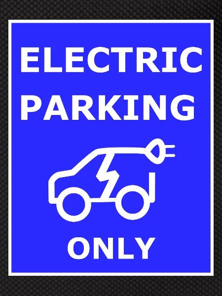 Elektroauto Parkplatz Schild