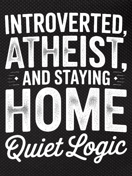 Athée introverti à la maison