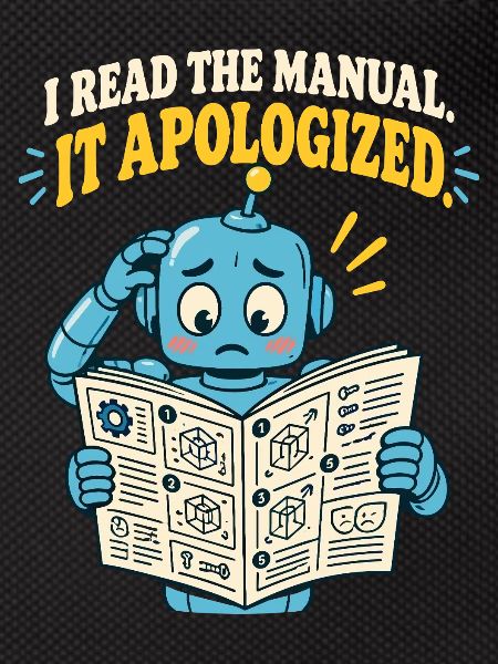 I Read the Manual – It Apologized