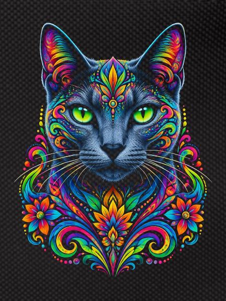 Stellar-Floral-Prisma-Katze