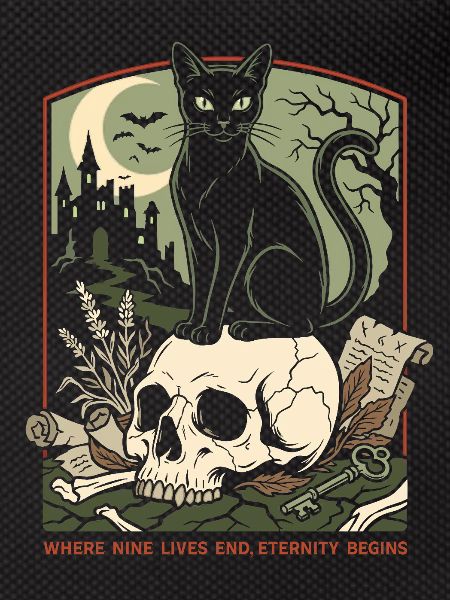 Halloween Katze