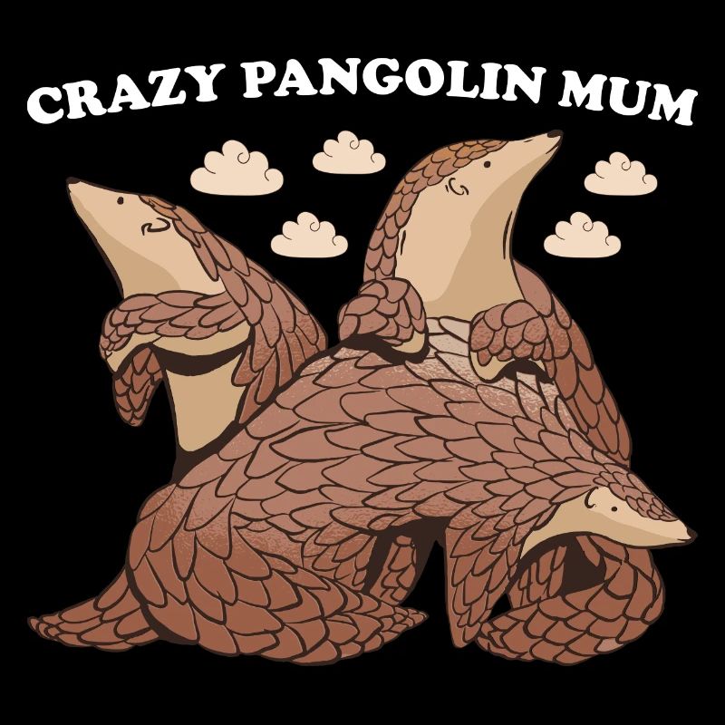 Crazy Pangolin Mum Pangolin