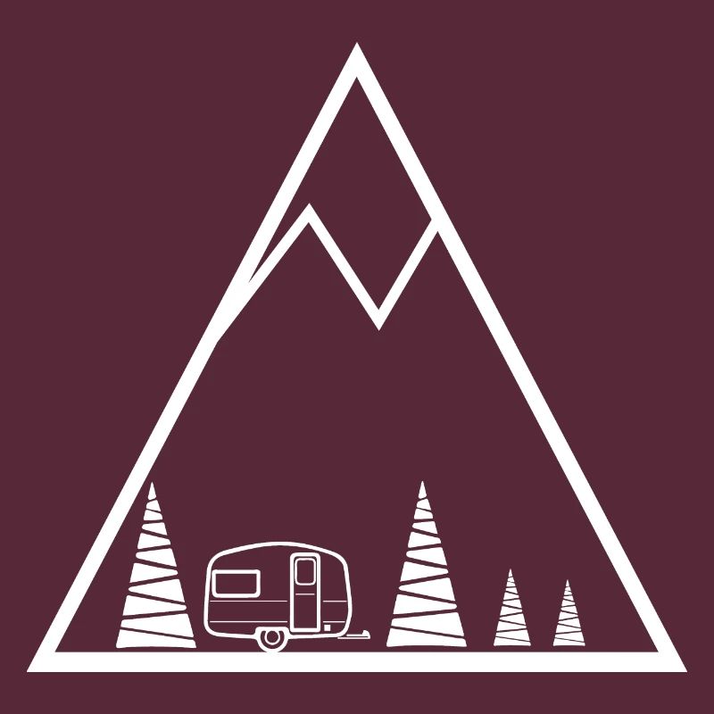 Triangle - Camping Caravan -