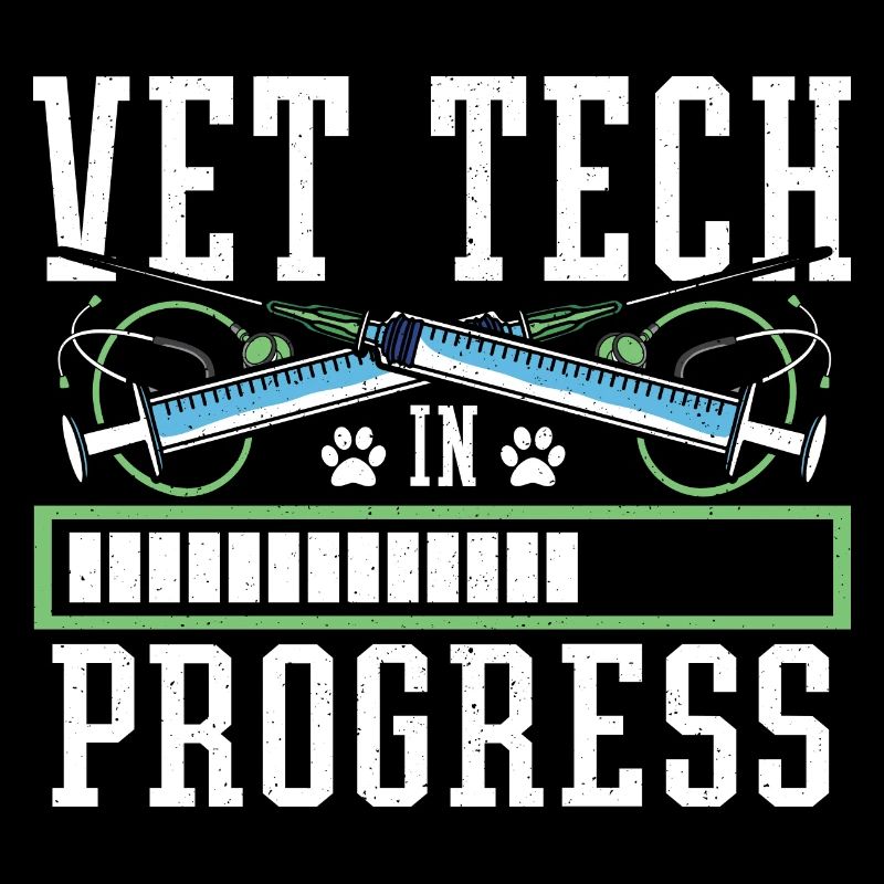 Veterinärtechniker Tierarzt Vet Tech in Progress