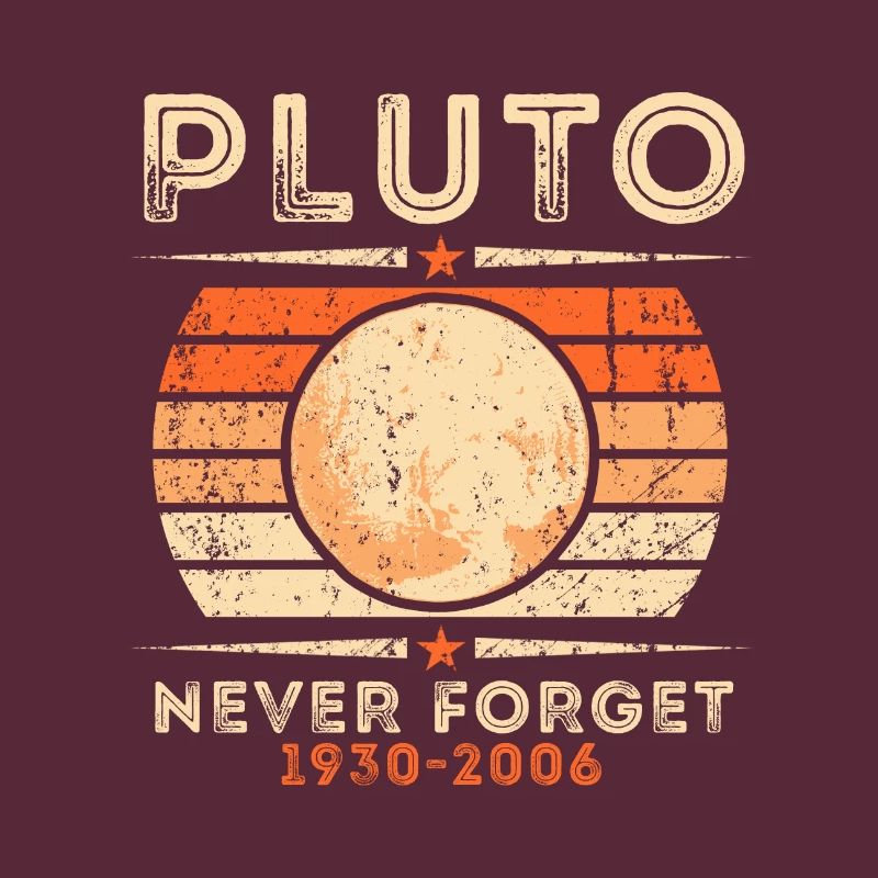 Pluto Retro Keepsake