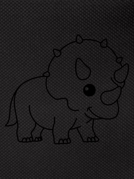 Dinosaur triceratops comic