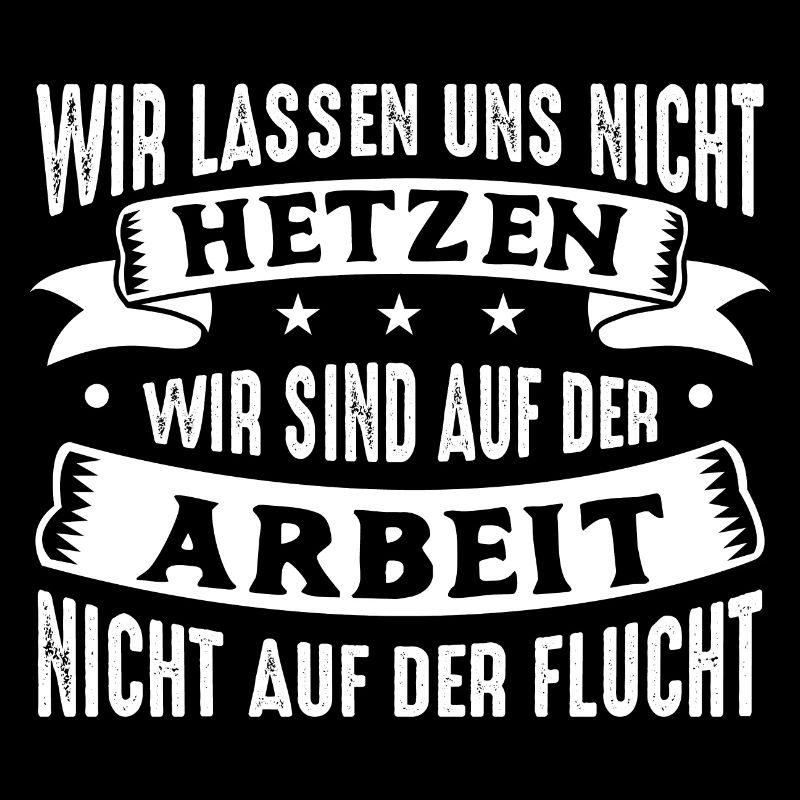Wir lassen uns nicht hetzen