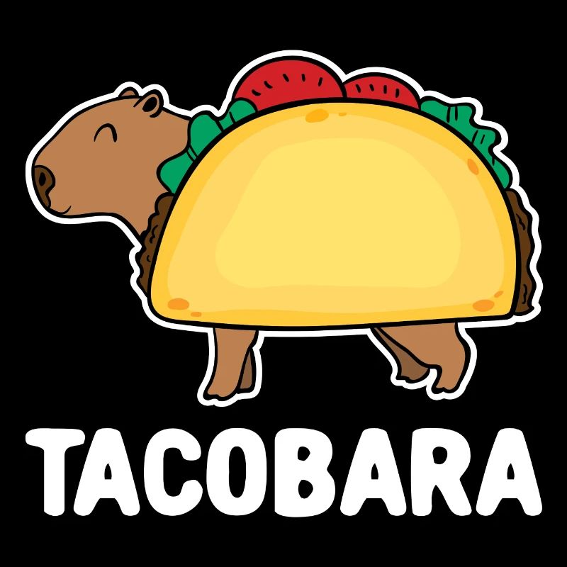 Tacobara | Drôle Capybara Capybara | Tacos