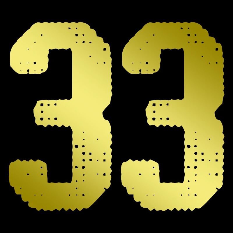 33 Maillot numéro