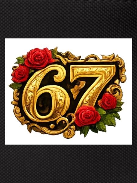 Golden67 Rose Frame