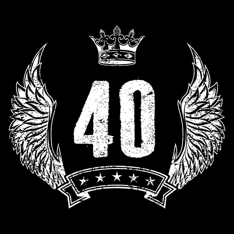 40 Couronne de numéros