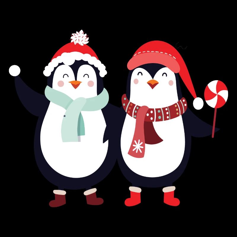 doux pingouins Noël