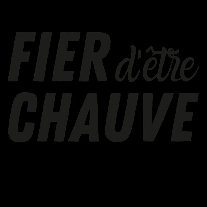 Fier d'être chauve