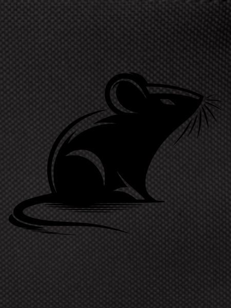 Mouse Drawing Tattoo Style