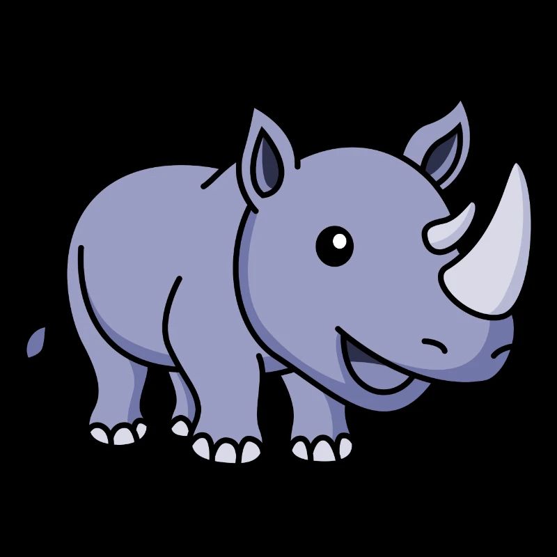 Rhino Comic Animal