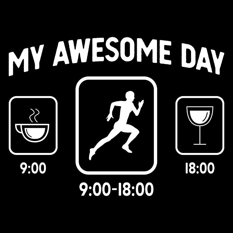 My Awesome Day - Vin - Course à pied -