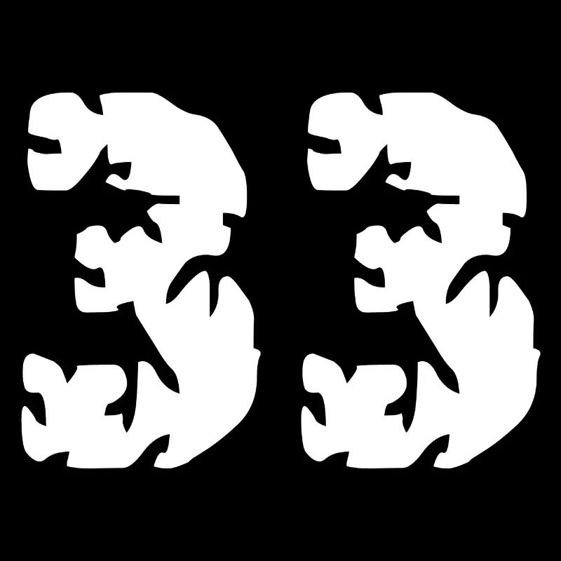 Maillot 33 numéros