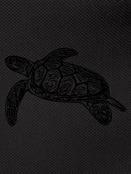 Small floating turtle