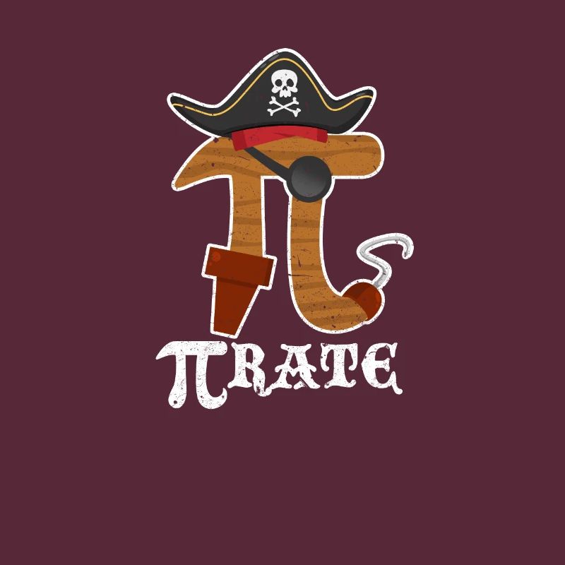 Pi Pirate Math Math Nerd Geek Gift