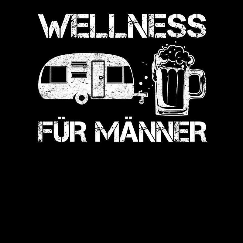 Camping Bier Camper & Biertrinker