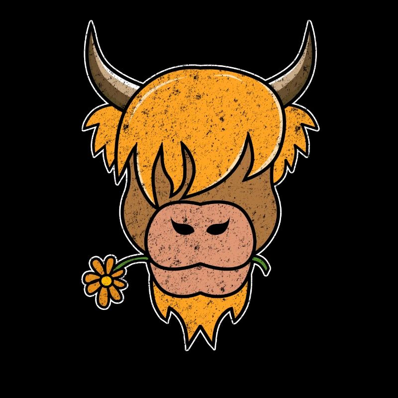 Highland Cattle Highlander Rind