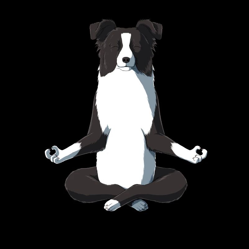 Yoga Border Collie