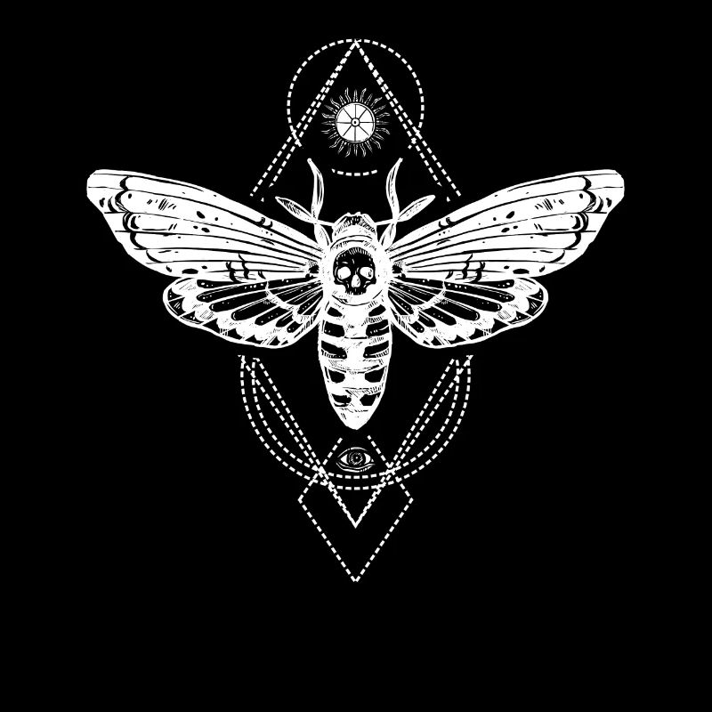 Gothic Butterfly Celts Occult Satan Gift