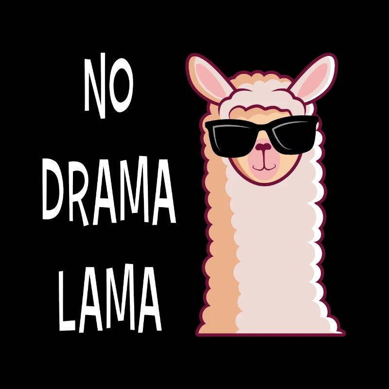 No Drama Lama Lustiges Geschenk