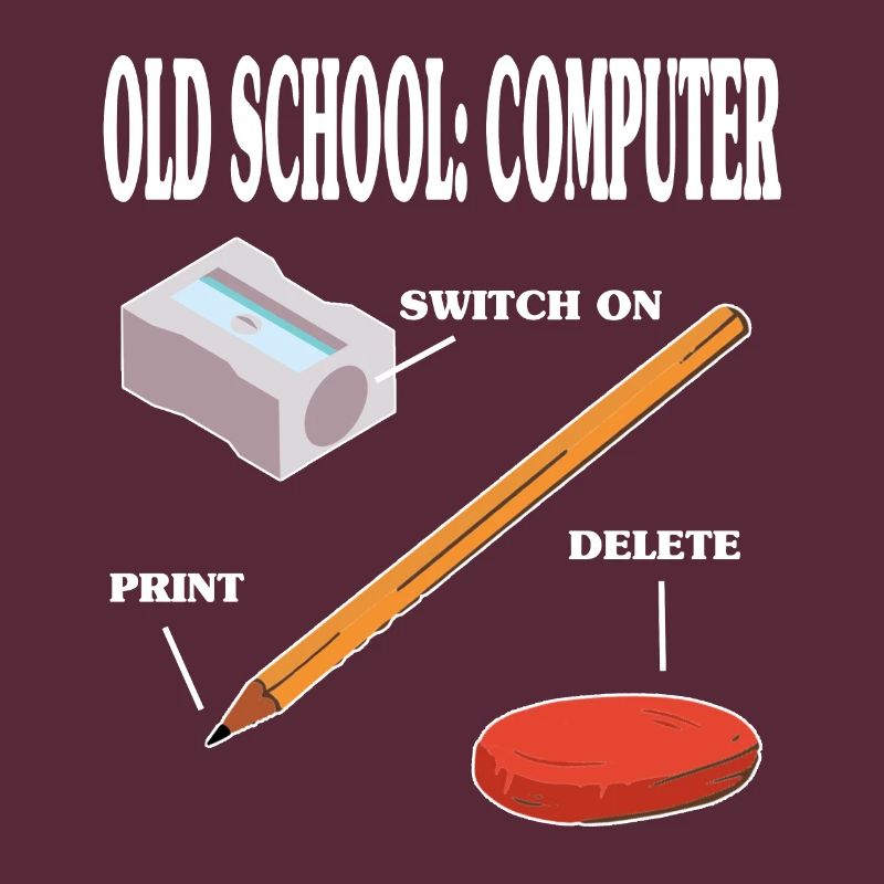 Old School Computer PC Technik