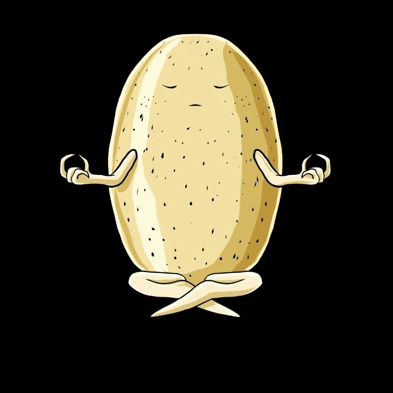 Meditating Potato