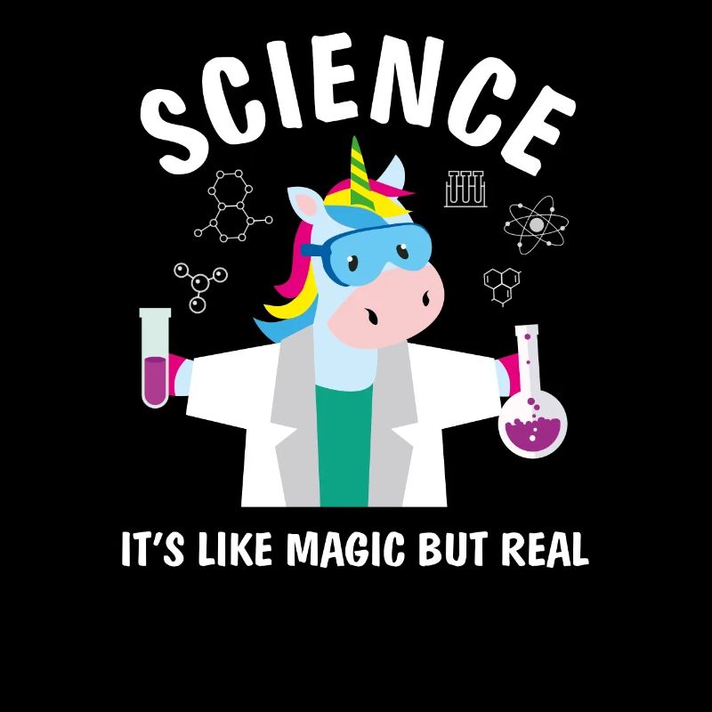 Funny Science Is Like Magic But Real Unicorn Lover