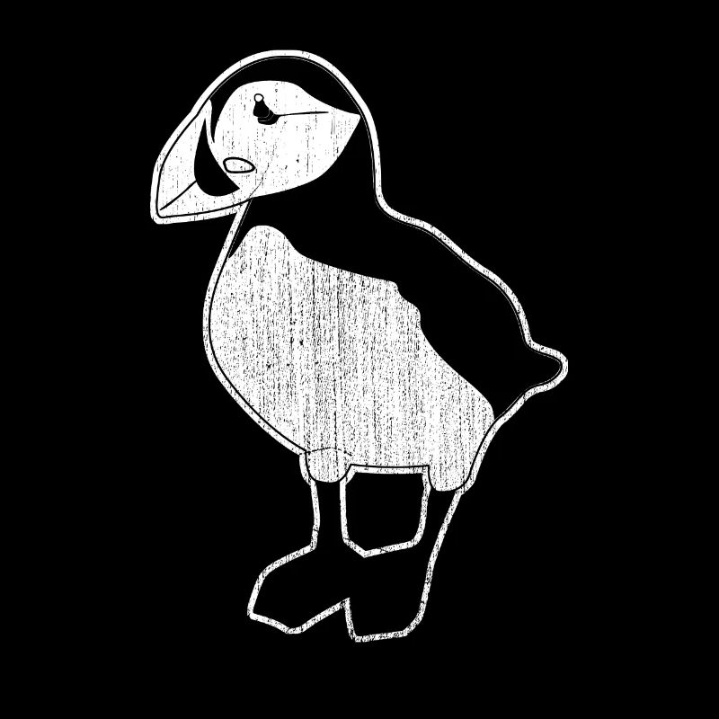 Puffin Perroquets oiseau mignon