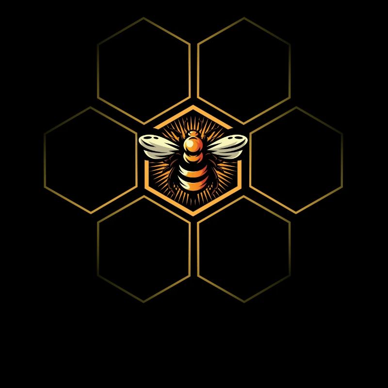 Bee Honeycomb Beekeeper Beekeeping