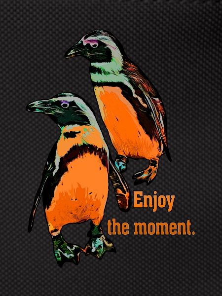 Pingouin orange