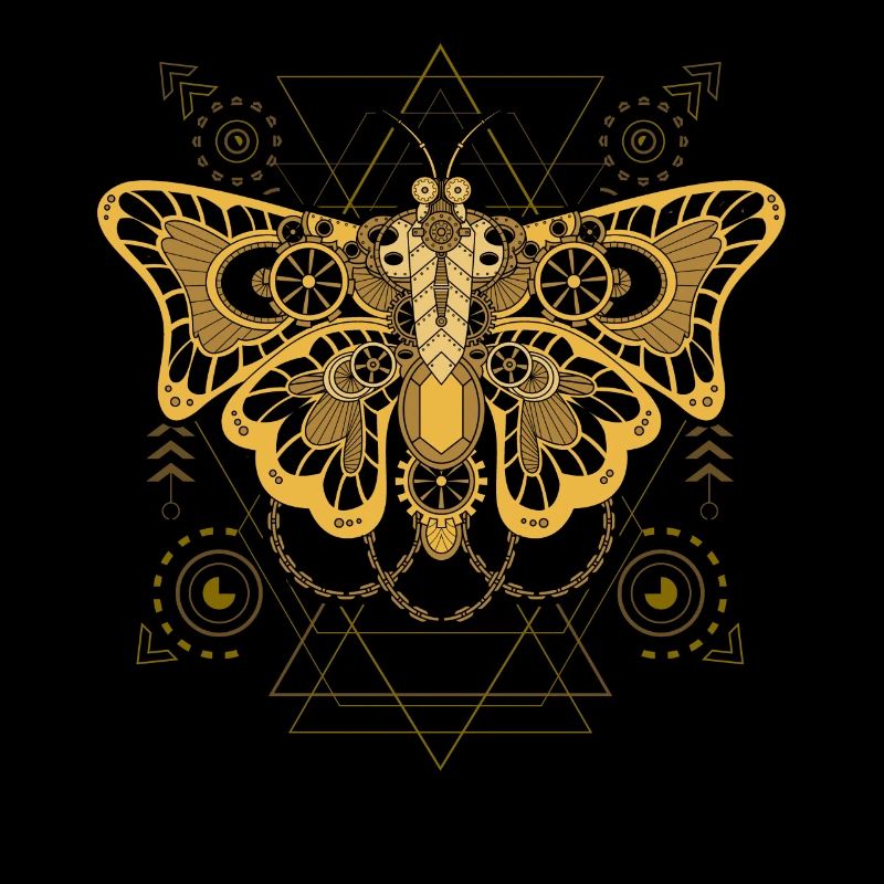 Steampunk Schmetterling