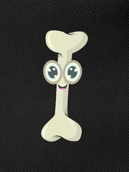Bone chewing bone