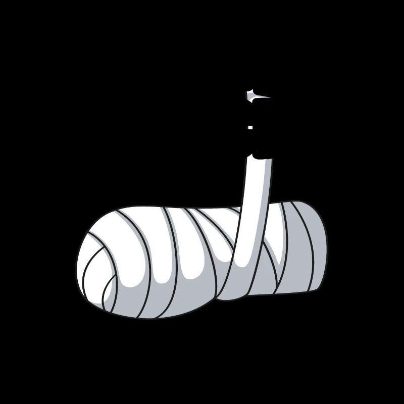 Gravity Check Completed Broken Arm Get Well Soon