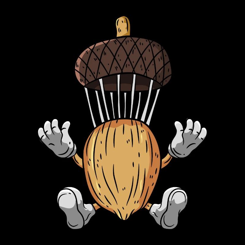 Fallschirm Eichel Eiche Baum