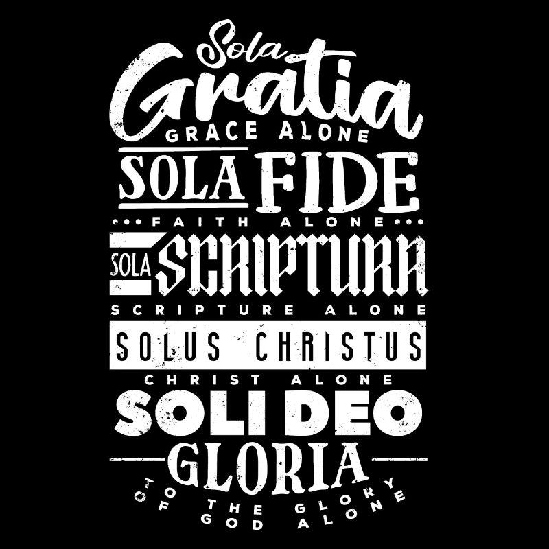 Sola Scriptura Protestant Christliches Zitat