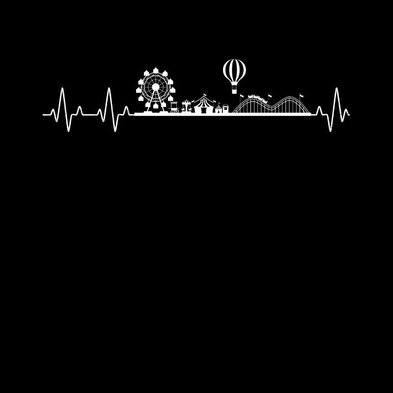 Amusement Park Heartbeat Theme Parks Roller Coaster