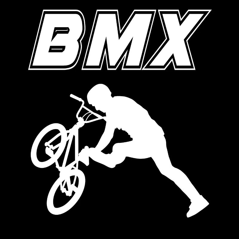 BMX Rennrad Radfahrer Trick
